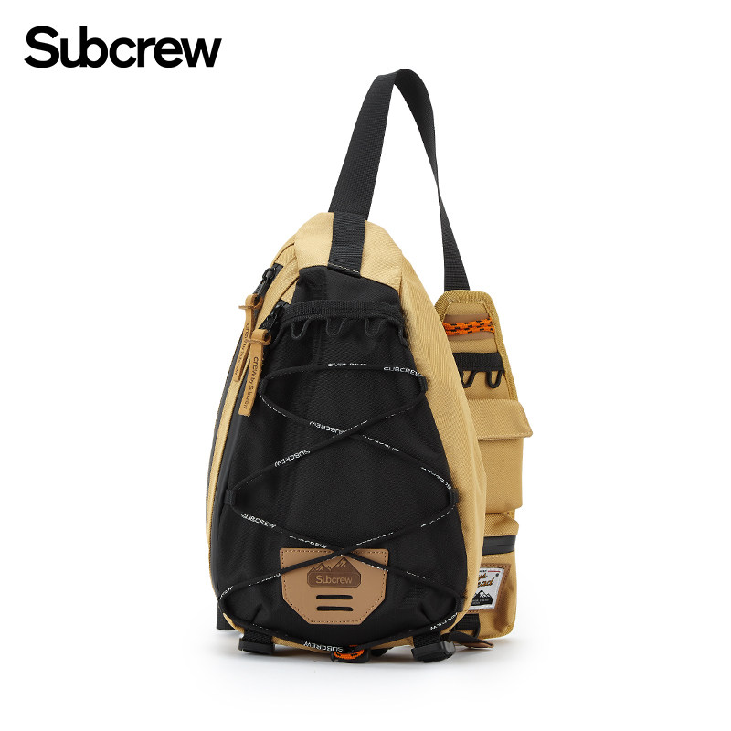 Subcrew新款多功能小斜挎胸包户外运动弓箭包腰包骑行单肩包男女,淘宝优惠券,粉丝福利购,淘宝优惠卷