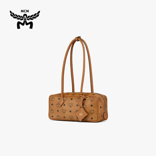 【2026新品】MCM AREN小号包腋下法棍包腊肠包波士顿流行女款包 - 图0