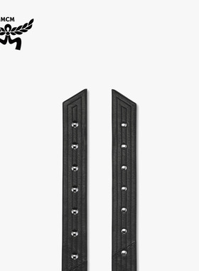【2026新品】MCM AREN黑色铆钉腰带时尚休闲潮流送礼