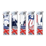 Ветрозащитная модная креативная одноразовая пластиковая безопасная зажигалка, оптовые продажи