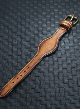 手工手链牛皮复古做旧男士合金