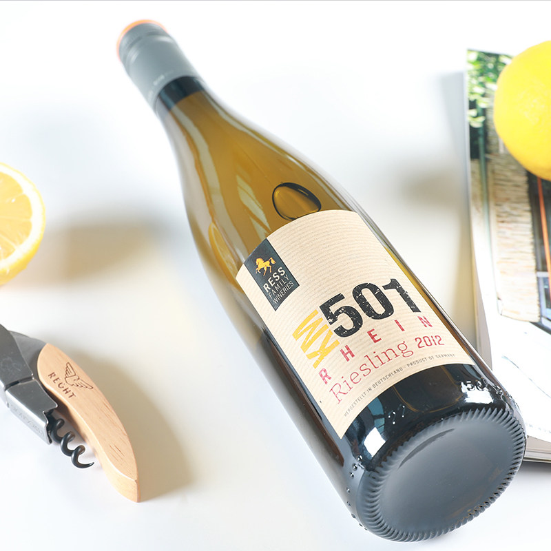 经典趣尝德国原瓶进口Riesling莱茵雷司令半甜型白葡萄酒750ml_虎窝淘