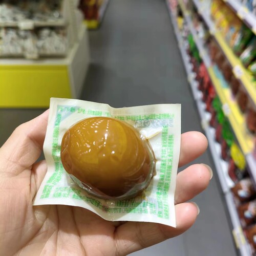 零食优选很忙无穷农场一颗有理想的蛋虎皮爱辣蛋卤蛋满35元包邮 - 图0