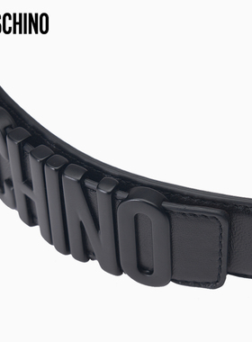 【双11抢先购】Moschino/莫斯奇诺  女士Moschino字母腰带