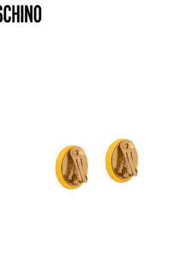 Moschino/莫斯奇诺女士标志性 Smiley®图案圆形耳环