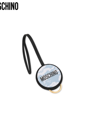 【双11抢先购】Moschino/莫斯奇诺 男女同款牛皮吊饰