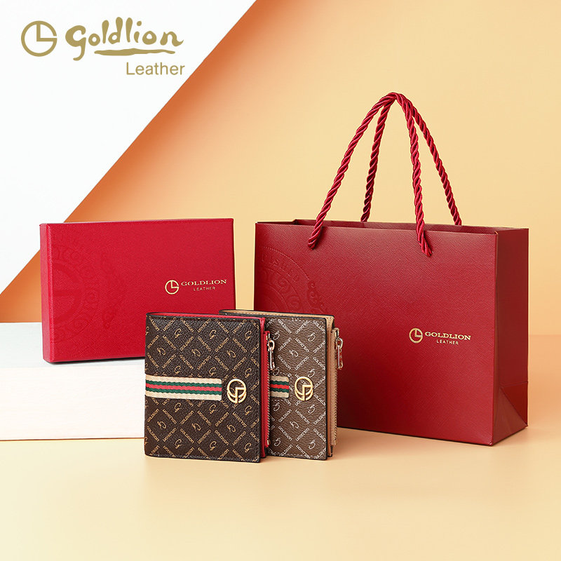 金利来2020新款正品短款女士女钱包 金利来一品仓钱包