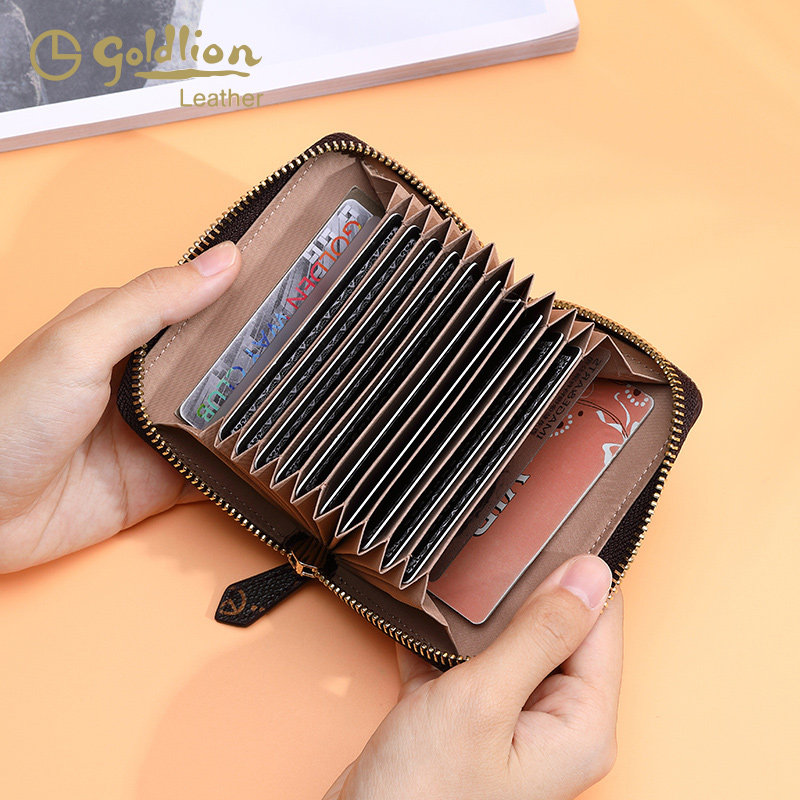 金利来正品2020新款卡包印花零钱包 金利来一品仓卡包