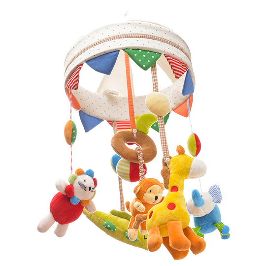 Bluetooth charging music rotating bed bell toy with remote control