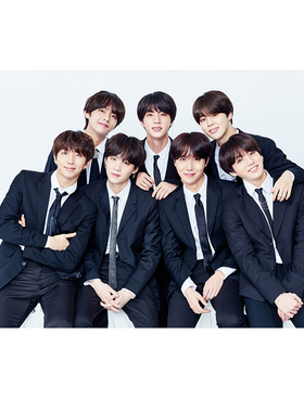 BTS防弹少年团应援海报装饰画