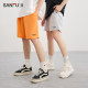 Sanfu 2024 summer new shorts men's cooling breathable sports couple fitness running penta pants loose pants