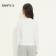 Sanfu pastoral jacquard cardigan ເສື້ອຄຸມດຽວຜູ້ຍິງຝຣັ່ງວ່າງອາກາດເສື້ອ jacket ເທິງແມ່ຍິງ 514700