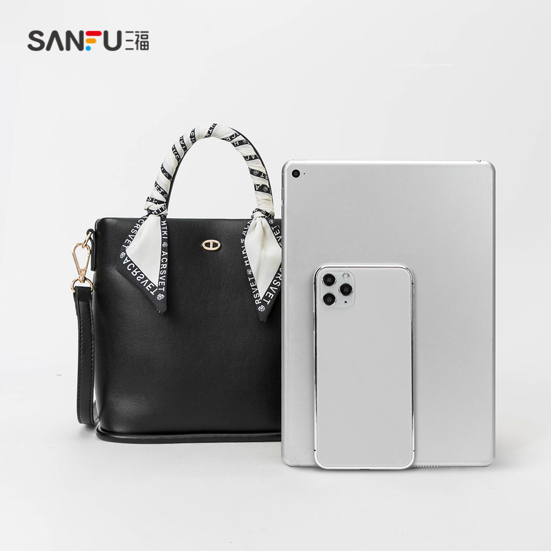 三福手提包女2022年韩系通勤包包 三福服饰女士包袋