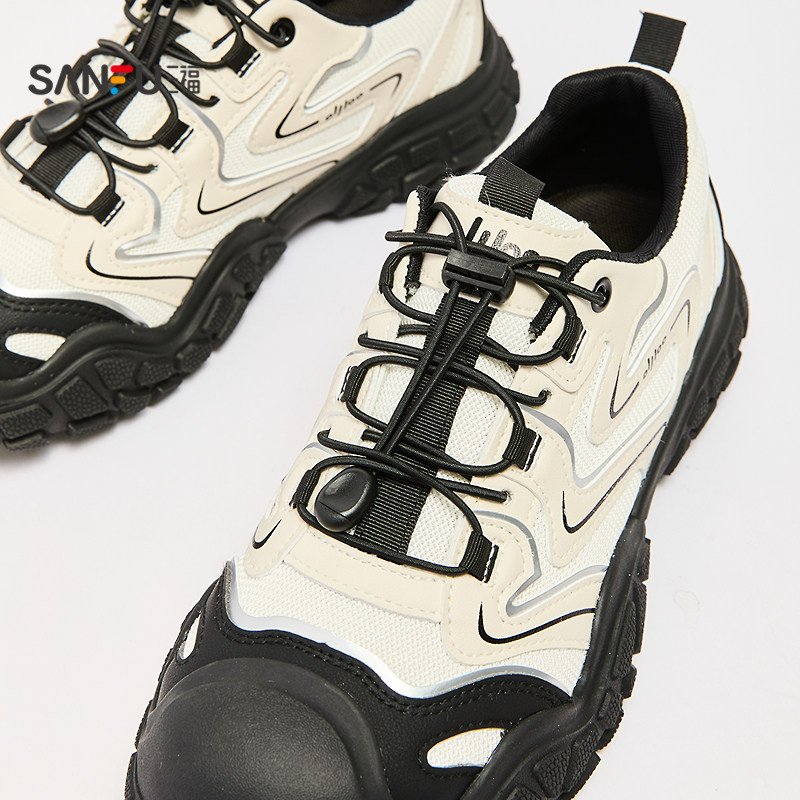 三福男运动鞋秋季山系户外撞色材质拼接圆头溯溪鞋男鞋844358,淘宝优惠券,粉丝福利购,淘宝优惠卷