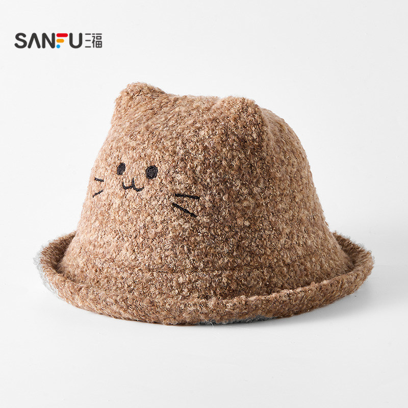 三福小猫定型礼帽 可爱时尚氛围感服饰配件配饰帽子848386,淘宝优惠券,粉丝福利购,淘宝优惠卷