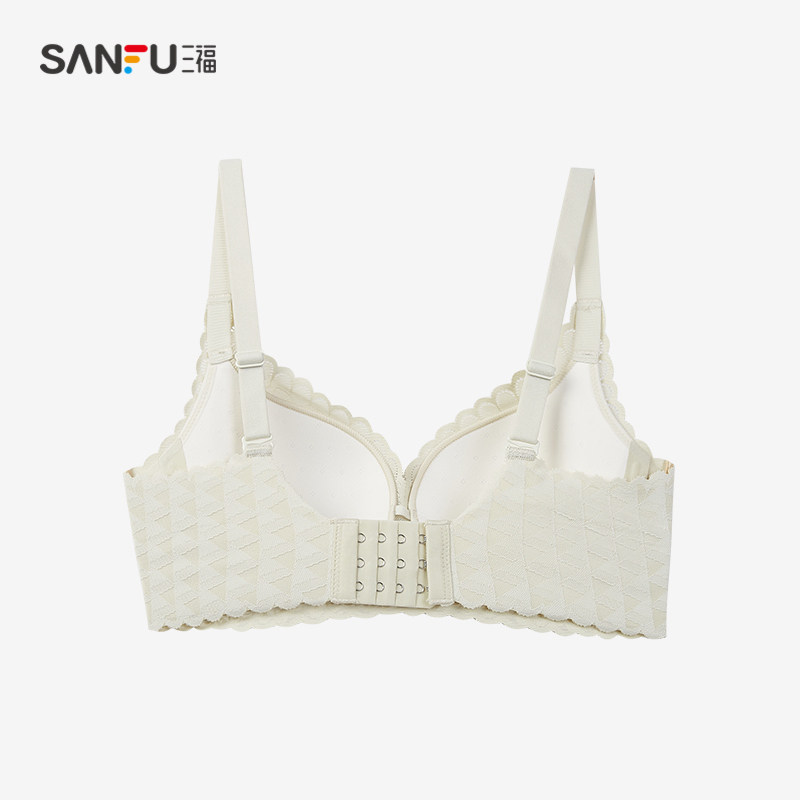 三福2022新款春季小胸聚拢甜美文胸 三福服饰文胸