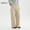 Sanfu Casual Pants 2026 New Spring Street Trend Wide Belt Scimitar Pants This Year's Popular Long Pants Women's 517611
