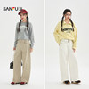 Sanfu Casual Pants 2026 New Spring Street Trend Wide Belt Scimitar Pants This Year's Popular Long Pants Women's 517611