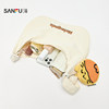 Sanfu shoulder bag summer urban sports Korean casual style crescent bag large capacity cloth soft women's bag 524580