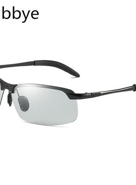 Aabbye太阳镜男开车专用日夜两用偏光驾驶司机墨镜感光变色眼镜钓