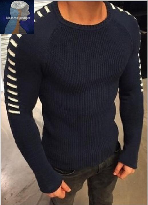 Men Sweater美式潮牌秋冬季毛衣外套打底衫2024薄毛衣男 设计师款