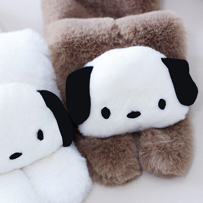 儿童冬季可爱卡通毛绒围巾男女宝宝加厚保暖韩版防风防寒学生围脖,淘宝优惠券,粉丝福利购,淘宝优惠卷