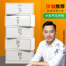 A4 Steel Cabinet Filing Cabinet Office Bookcase Iron Cabinet Voucher Cabinet Information Sheet Iron Cabinet Parted Five Knots