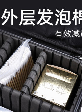 专业便携化妆包女ins风大容量手提跟妆美甲纹绣化妆师工具收纳箱