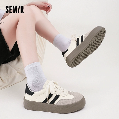 Semir Туфли, кроссовки для влюбленных на платформе, белая обувь