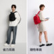 Semir student schoolbag lightweight small backpack for women