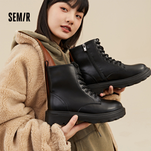 Semir森马厚底马丁靴合集
