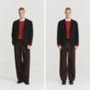 Semir easy-care casual stretch slightly wrinkled suit for men