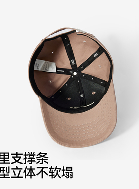 森马情侣鸭舌帽字母刺绣棒球帽男