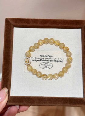 新款葫芦手串女高级感镶砖葫芦人造水晶手链女清新甜美饰品批发女