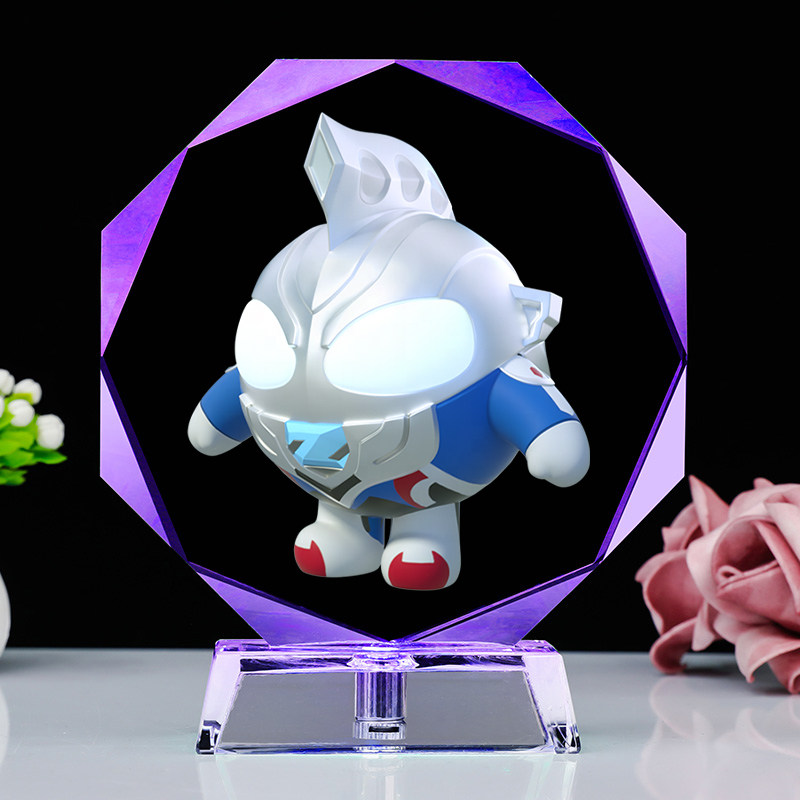 蛋仔派对闪电阿存蛋仔派对周边发光灯摆件送生日礼物捕梦软软龙魂卡通手办