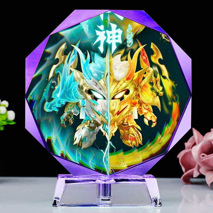 蛋仔派对闪电阿存蛋仔派对周边发光灯摆件送生日礼物捕梦软软龙魂卡通手办