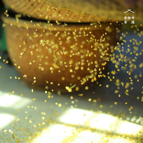 昔物所 梅记桂花老铁 安溪铁观音浓香乌龙茶叶传统纸包桂花乌龙 - 图0