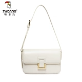 Модная сумка через плечо, универсальная сумка подмышку, сумка на одно плечо, из натуральной кожи