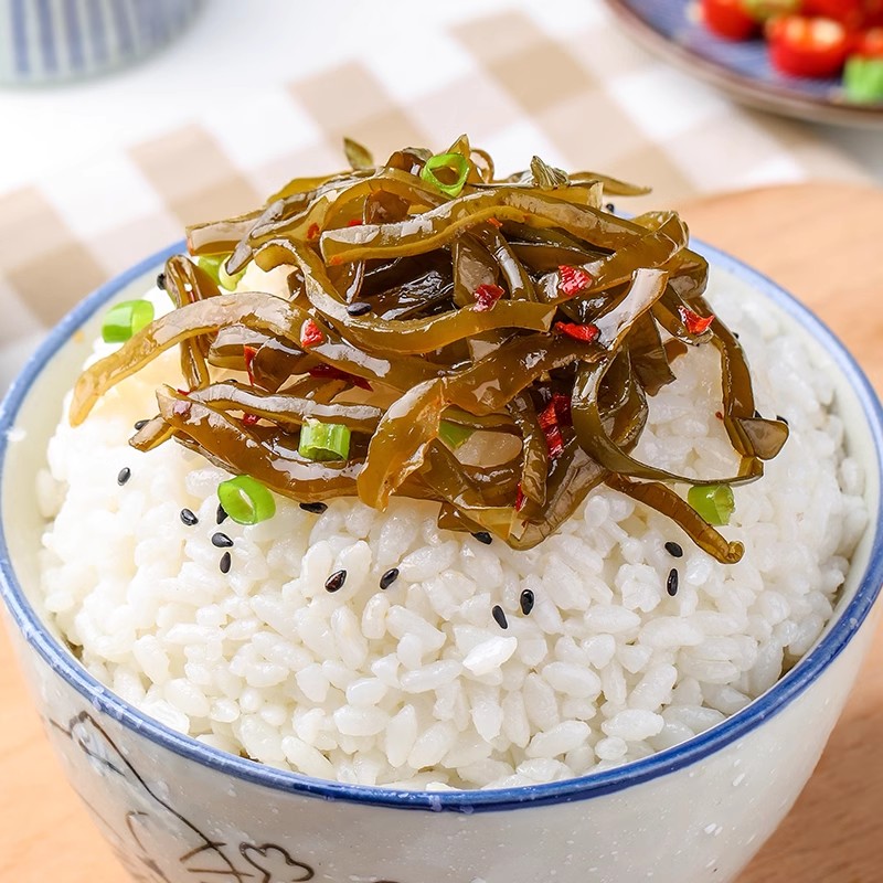 40袋海带丝开袋即食威海特产香辣块麻辣下饭菜小包装解馋零食整箱 - 图0