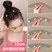Child rear brain spoons Broken Hair Finishing Theiner Baby Lengthening Version Cartoon Inserts Comb Girls Invisible Hair Dresser Hairdresser