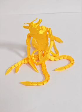 3D打印玩具海皇模型深海迷航利维坦桌面手办可动关节摆件潮玩周边