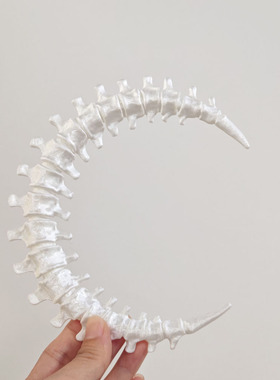 3D打印脊柱月亮复古怀旧装饰品庭院家居挂件桌面室内摆件潮玩礼物