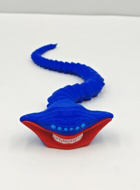 3d打印关节可动深海迷航海怪怪兽玩具厄瓜多尔模型摆件玛雅儿童