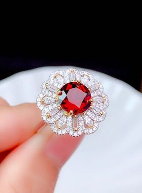 豪华风镶嵌两克拉钻石款女戒