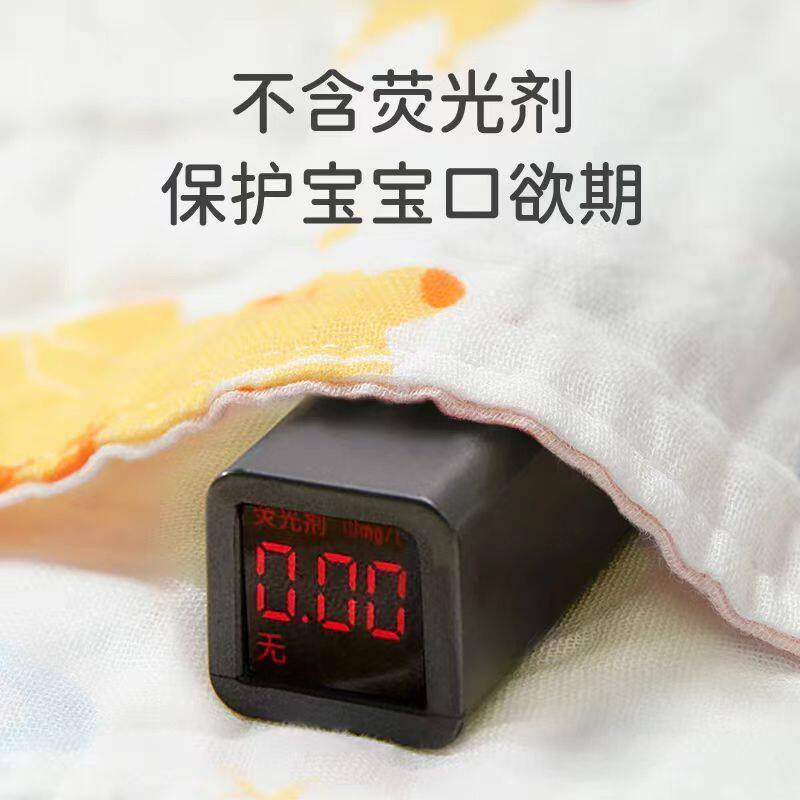 婴儿口水巾新生儿纯棉纱布超软小方巾宝宝专用洗脸巾儿童洗澡用品