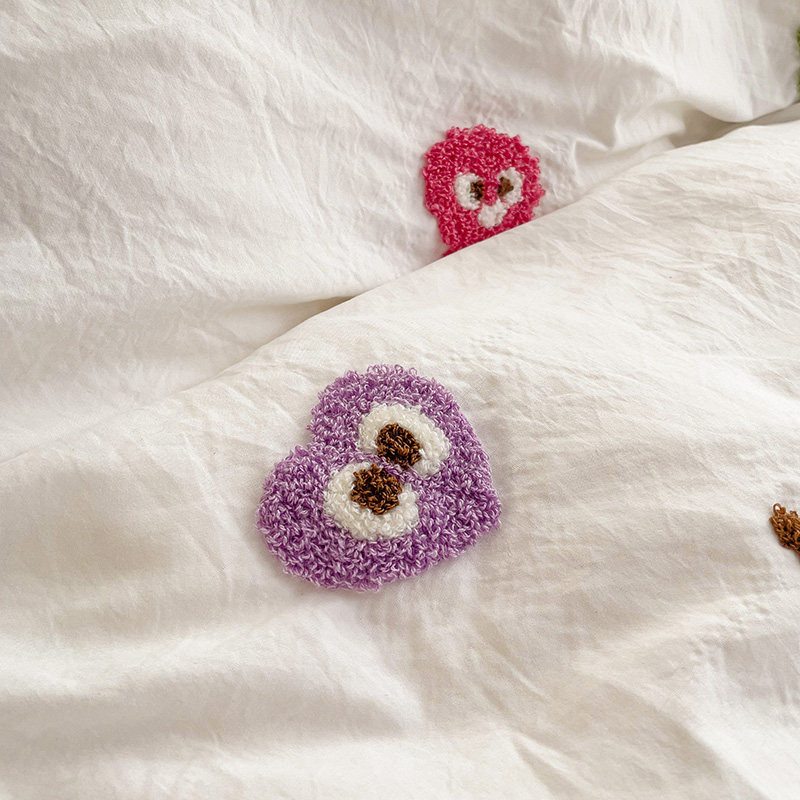 卡通床品四件套水洗棉新款2025床单被套被罩大学生宿舍床上三件套