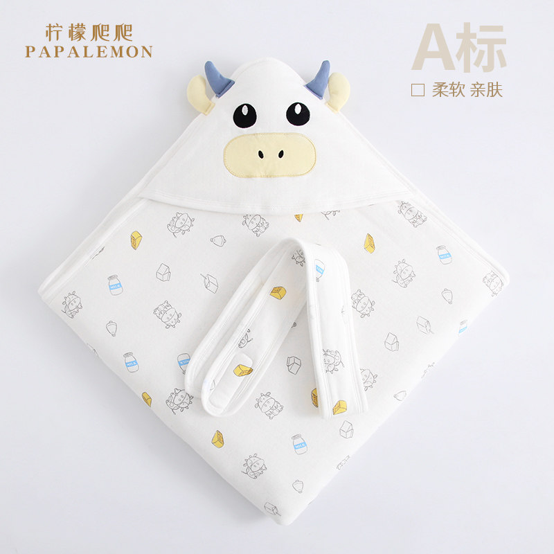 秋冬季新生儿包被婴儿加厚夹棉保暖超萌抱被宝宝抱毯棉芯待产用品,淘宝优惠券,粉丝福利购,淘宝优惠卷