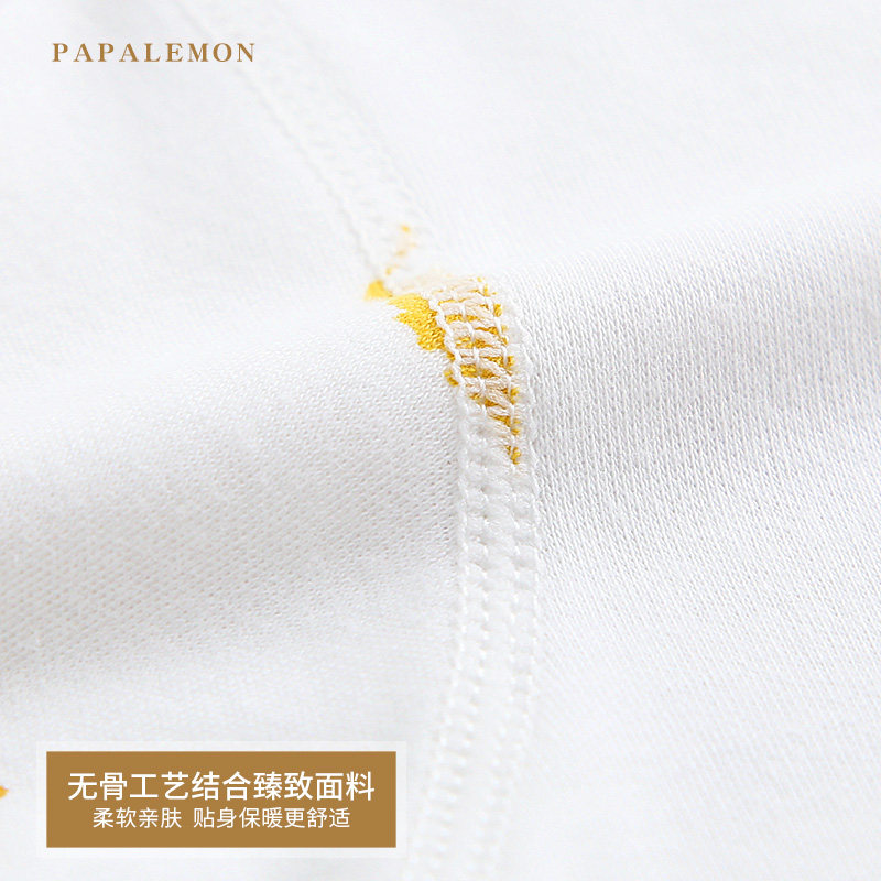 新生外出连体衣服潮可爱ins哈衣 papalemon母婴连身衣/爬服/哈衣