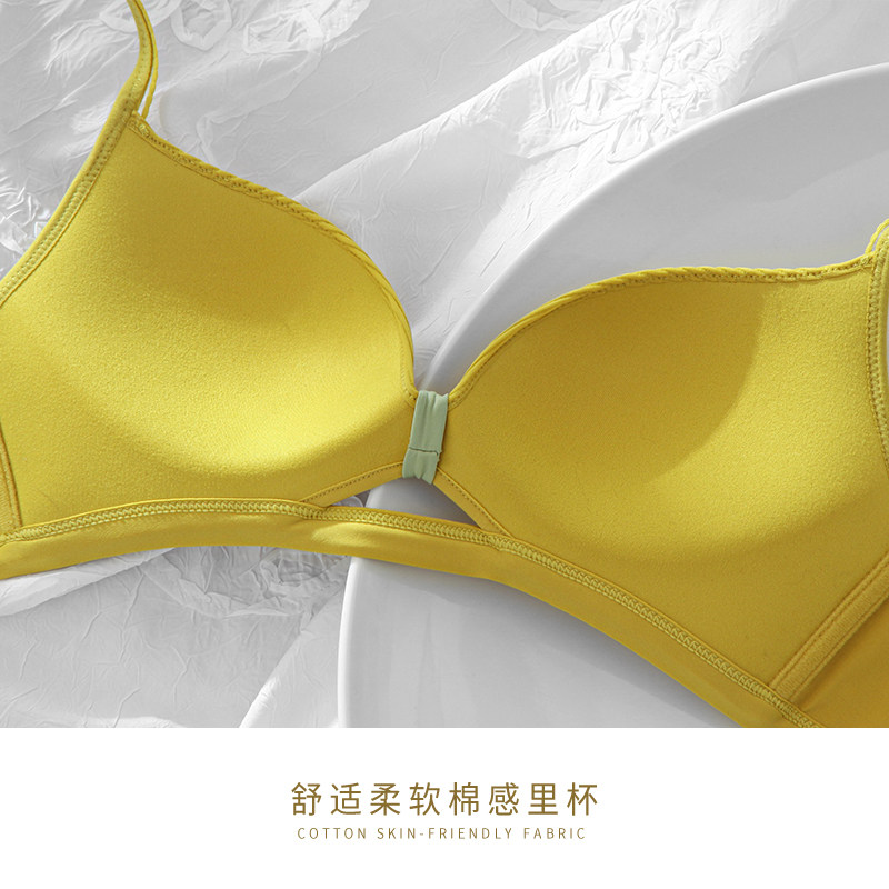 无痕内衣少女防下垂无钢圈文胸罩 overstrew文胸