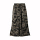 ກາງເກງເຮັດວຽກແບບ Camouflage ສໍາລັບແມ່ຍິງ 2026 ລະດູໃບໄມ້ປົ່ງໃຫມ່ ແອວສູງ ກາງເກງ ກາງເກງ ກາງເກງຂາກວ້າງ